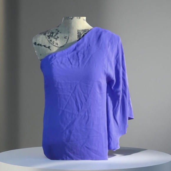 Ralph Lauren Over the shoulder shirt - blouse Lauren Purple Ralph Lauren NWT - Picture 6 of 10